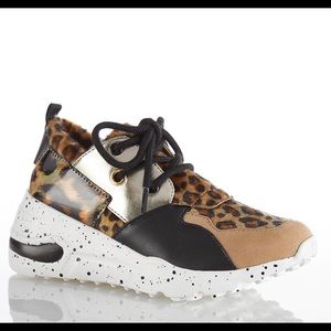 Leap off Mix Wedge Sneakers